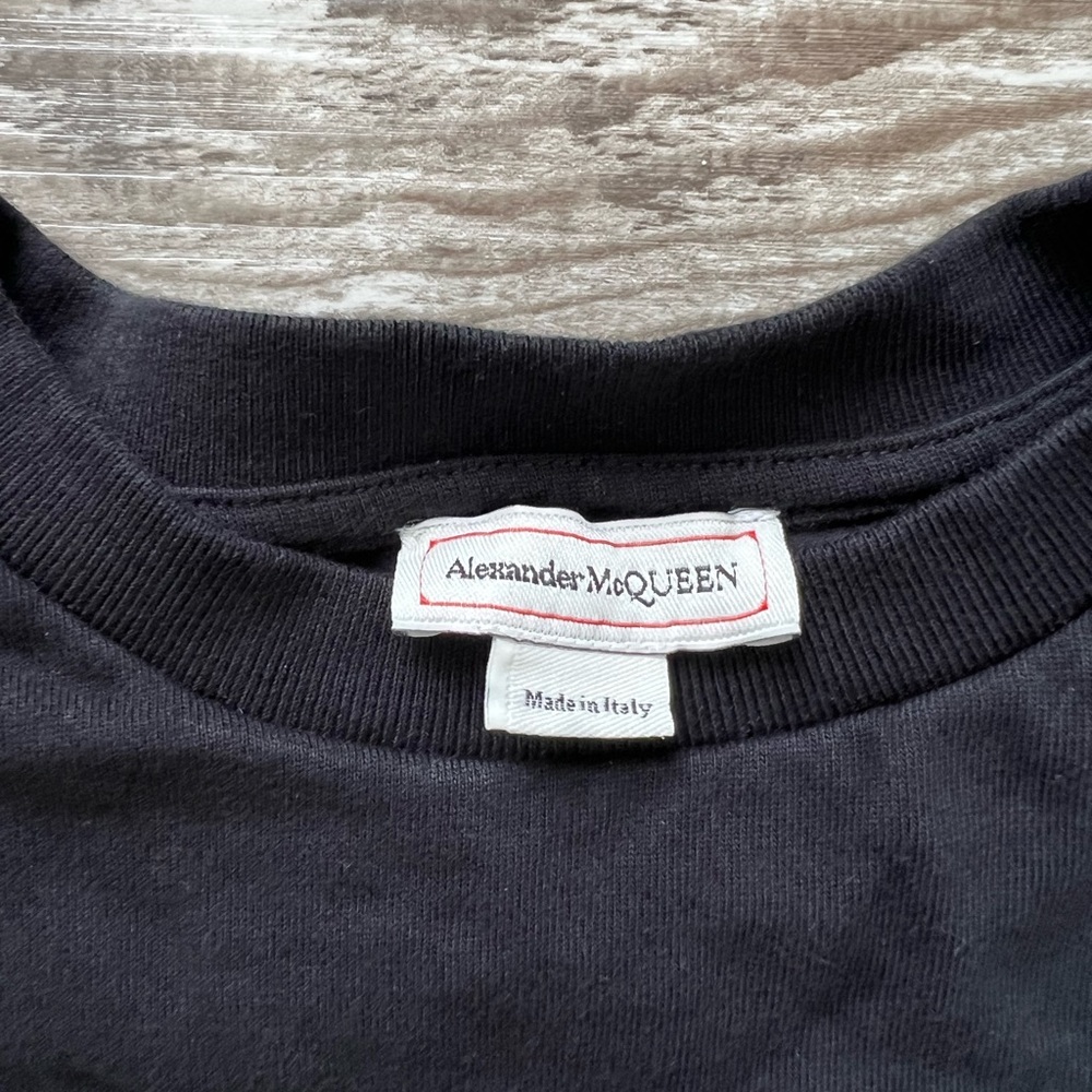 NEW Black Alexander McQueen T-Shirt - Picture 3 of 5